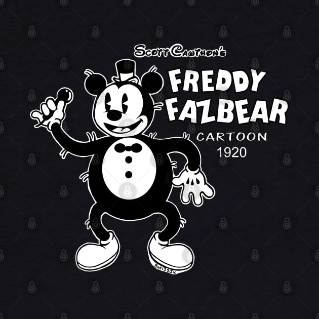 Freddy Fazbear 1920 cartoon by Bat13SJx